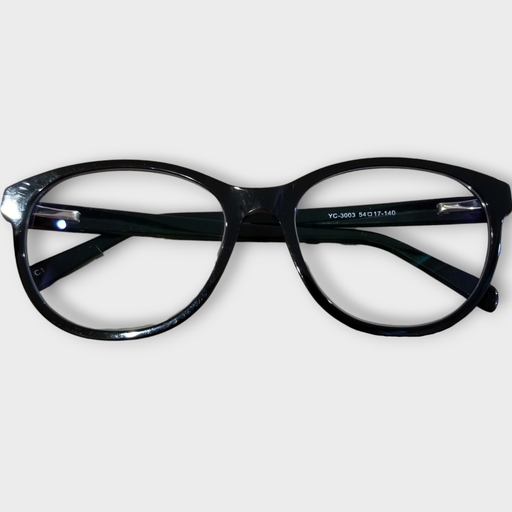 Black Non-Prescription Glasses, Small